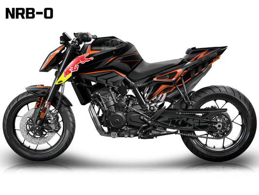 Kit Grafiche Adesivi Carene - KTM 790 / 890 DUKE - RedBull (NRB-O)