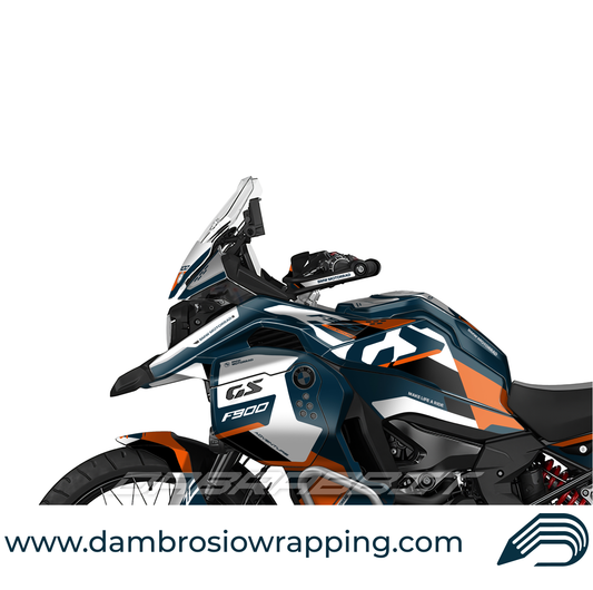 Kit Grafiche Adesivi Carene - BMW F900/850GS ADV (2024~) - (OGG-O)