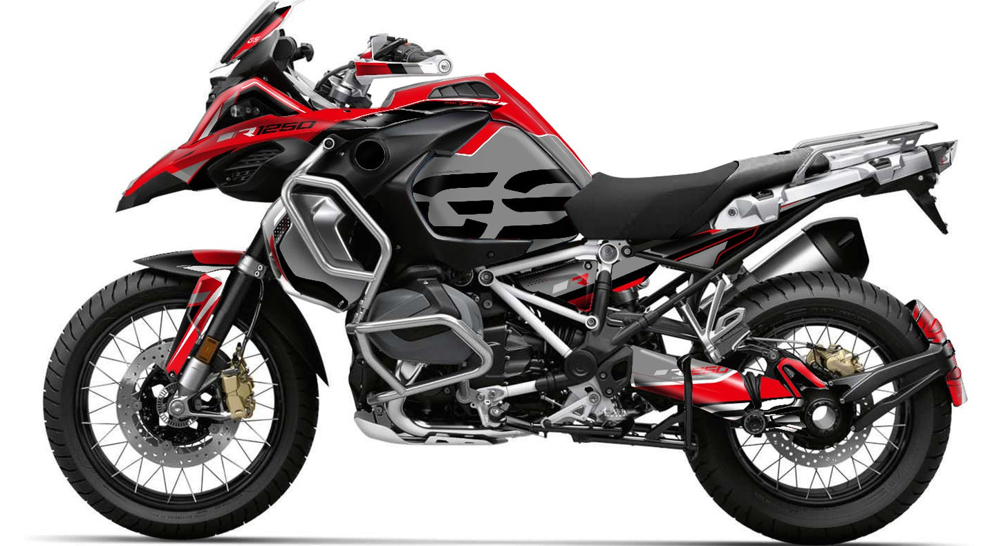 Fairing Graphics Kit - BMW R1200/R1250GS ADV - Adventure (2014~2025) - (BGS-RG)