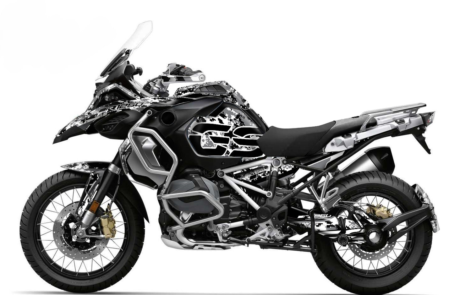 Fairing Graphics Kit - BMW R1200/R1250GS ADV - Adventure (2014~2025) - (CM-W)