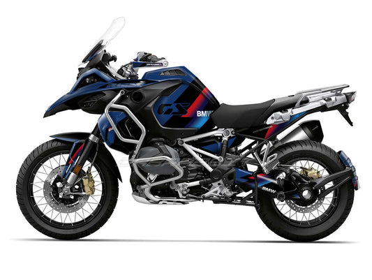 Kit Grafiche Adesivi Carene - BMW R1200/R1250GS ADV - Adventure (2014~2025) - (GRD-BL)