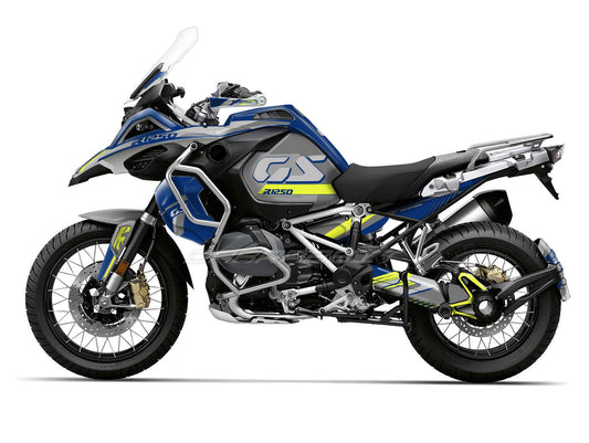 Kit Grafiche Adesivi Carene - BMW R1200/R1250GS ADV - Adventure (2014~2025) - (MS2-BL)