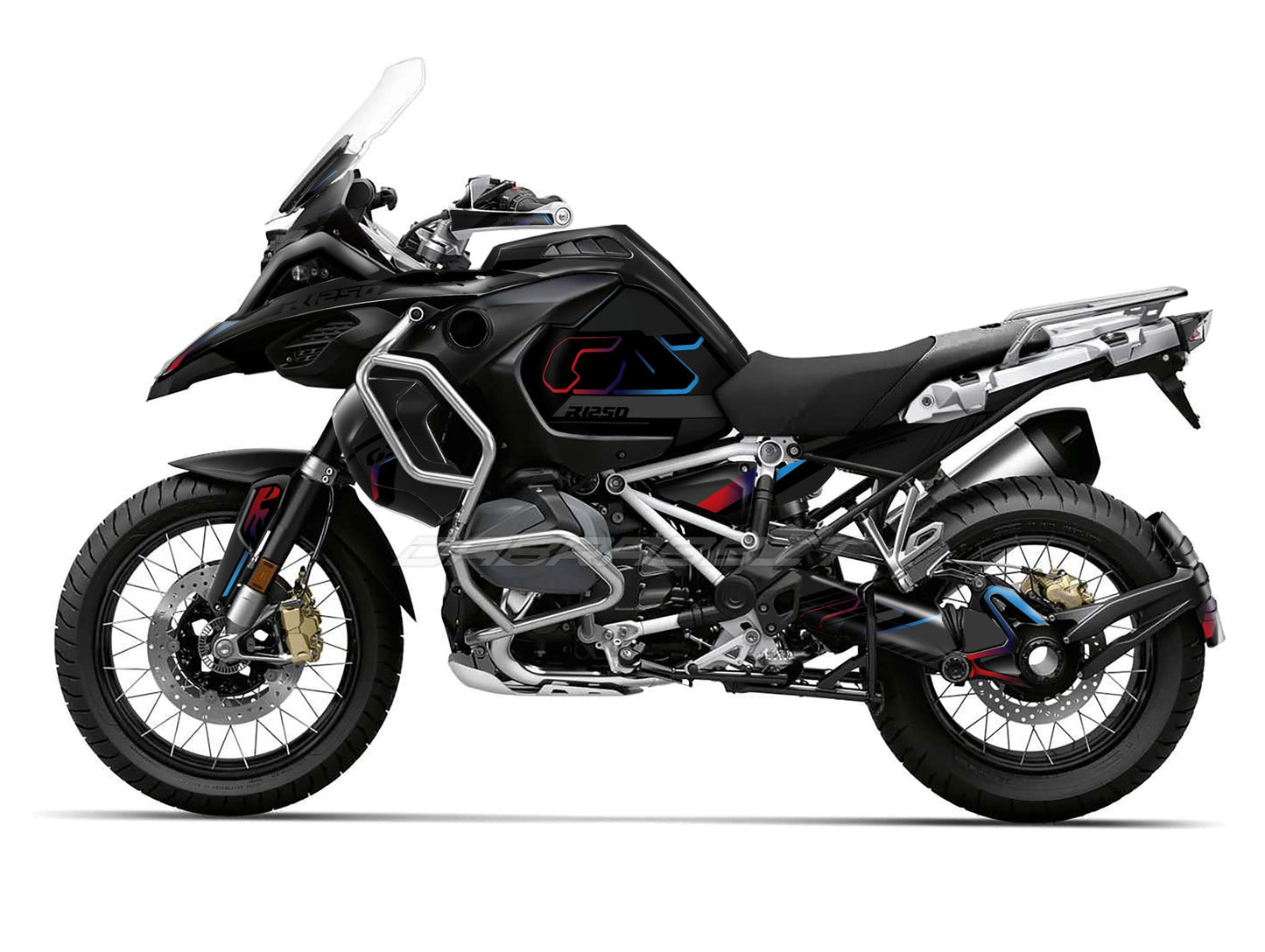 Fairing Graphics Kit - BMW R1200/R1250GS ADV - Adventure (2014~2025) - (MS2-GRD)