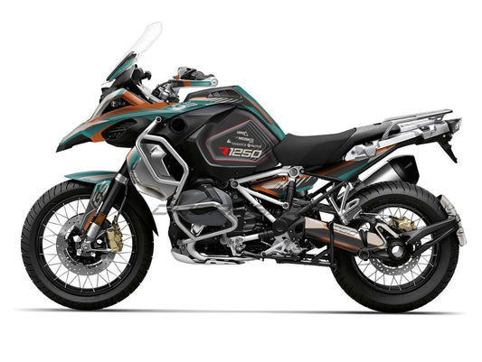 Kit Grafiche Adesivi Carene - BMW R1200/R1250GS ADV - Adventure (2014~2025) - (RC-GB)