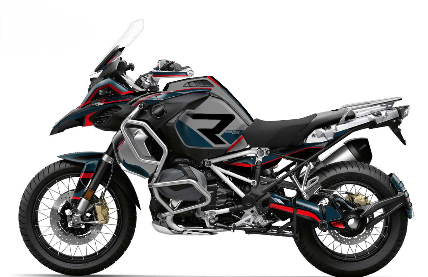 Fairing Graphics Kit - BMW R1200/R1250GS ADV - Adventure (2014~2025) - (RL-BN)
