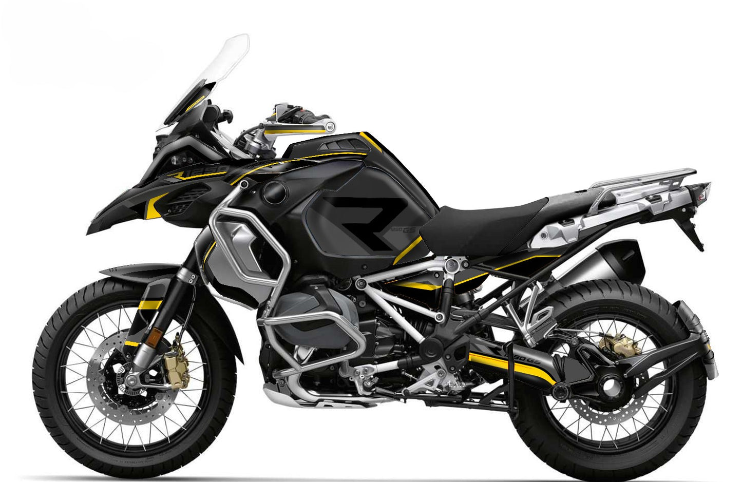 Fairing Graphics Kit - BMW R1200/R1250GS ADV - Adventure (2014~2025) - (RL-BY)