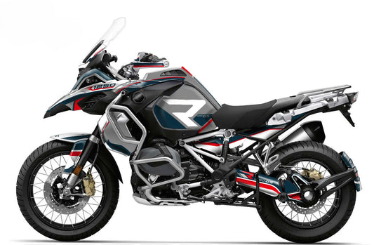 Kit Grafiche Adesivi Carene - BMW R1200/R1250GS ADV - Adventure (2014~2025) - (RL-WN)