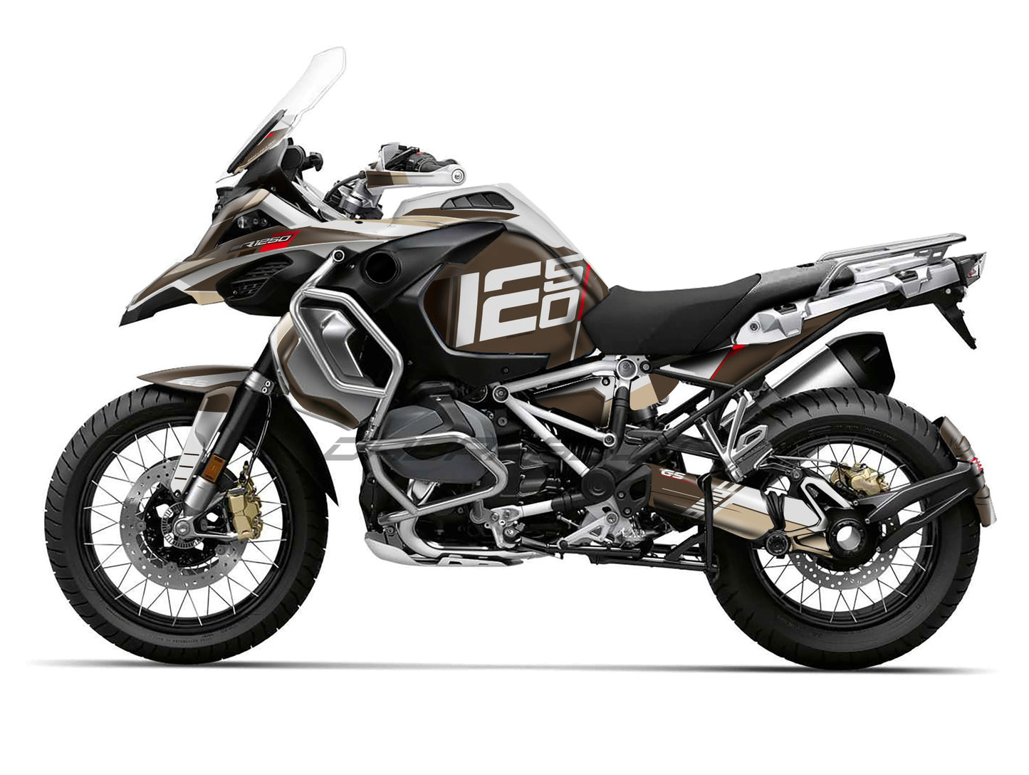 Fairing Graphics Kit - BMW R1200/R1250GS ADV - Adventure (2014~2025) - (TWT2-D)