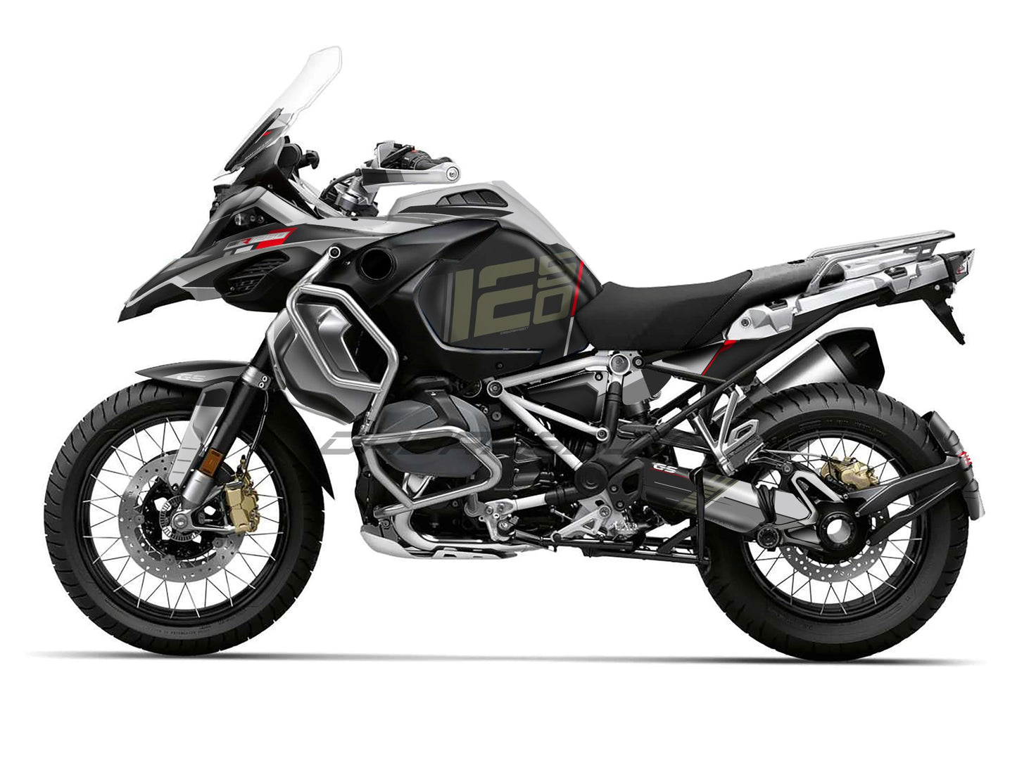 Kit Grafiche Adesivi Carene - BMW R1200/R1250GS ADV - Adventure (2014~2025) - (TWT2-KK)
