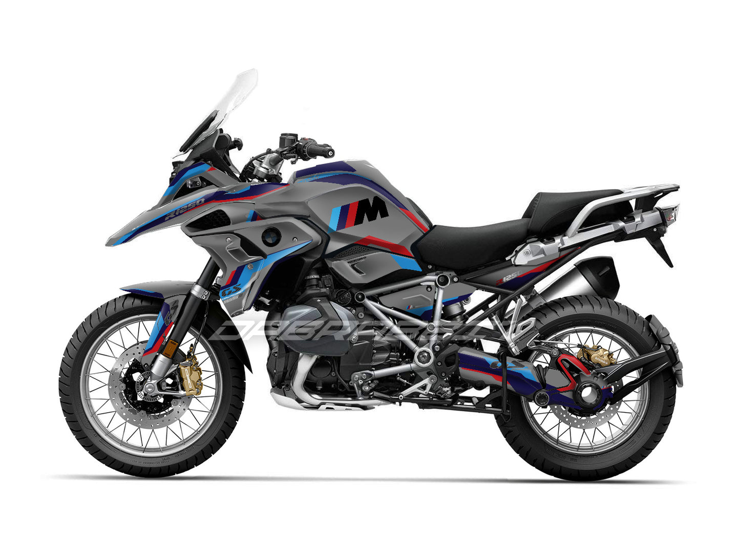 Kit Grafiche Adesivi Carene - BMW R1200/R1250GS (2017~2025) - (MC-G)