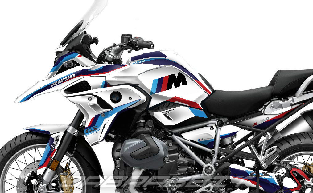 Kit Grafiche Adesivi Carene - BMW R1200/R1250GS (2017~2025) - (MC-W)
