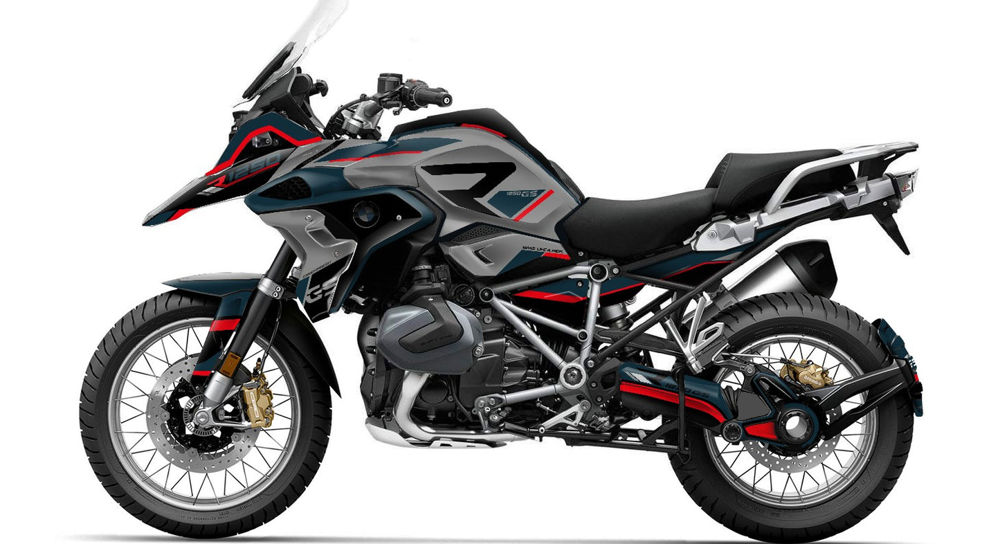 Fairing Graphics Kit - BMW R1200/R1250GS (2017~2025) - (RL-BN)