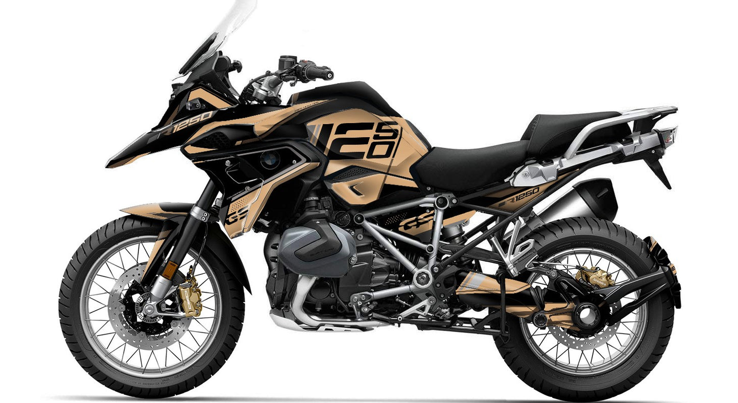 Fairing Graphics Kit - BMW R1200/R1250GS (2017~2025) - (TWT-D)