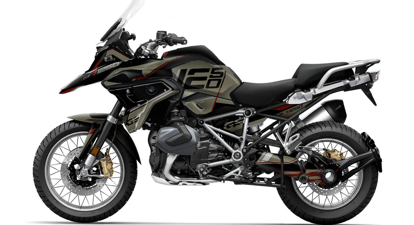 Fairing Graphics Kit - BMW R1200/R1250GS (2017~2025) - (TWT-KK)