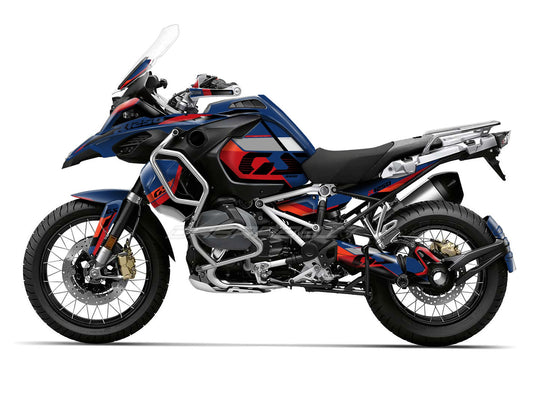 Kit Grafiche Adesivi Carene - BMW R1200/R1250GS ADV - Adventure (2014~2025) - (RLY-BL)