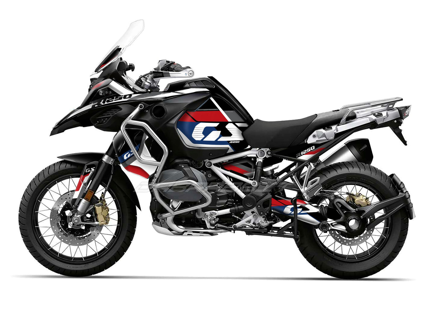 Fairing Graphics Kit - BMW R1200/R1250GS ADV - Adventure (2014~2025) - (RLY-BW)