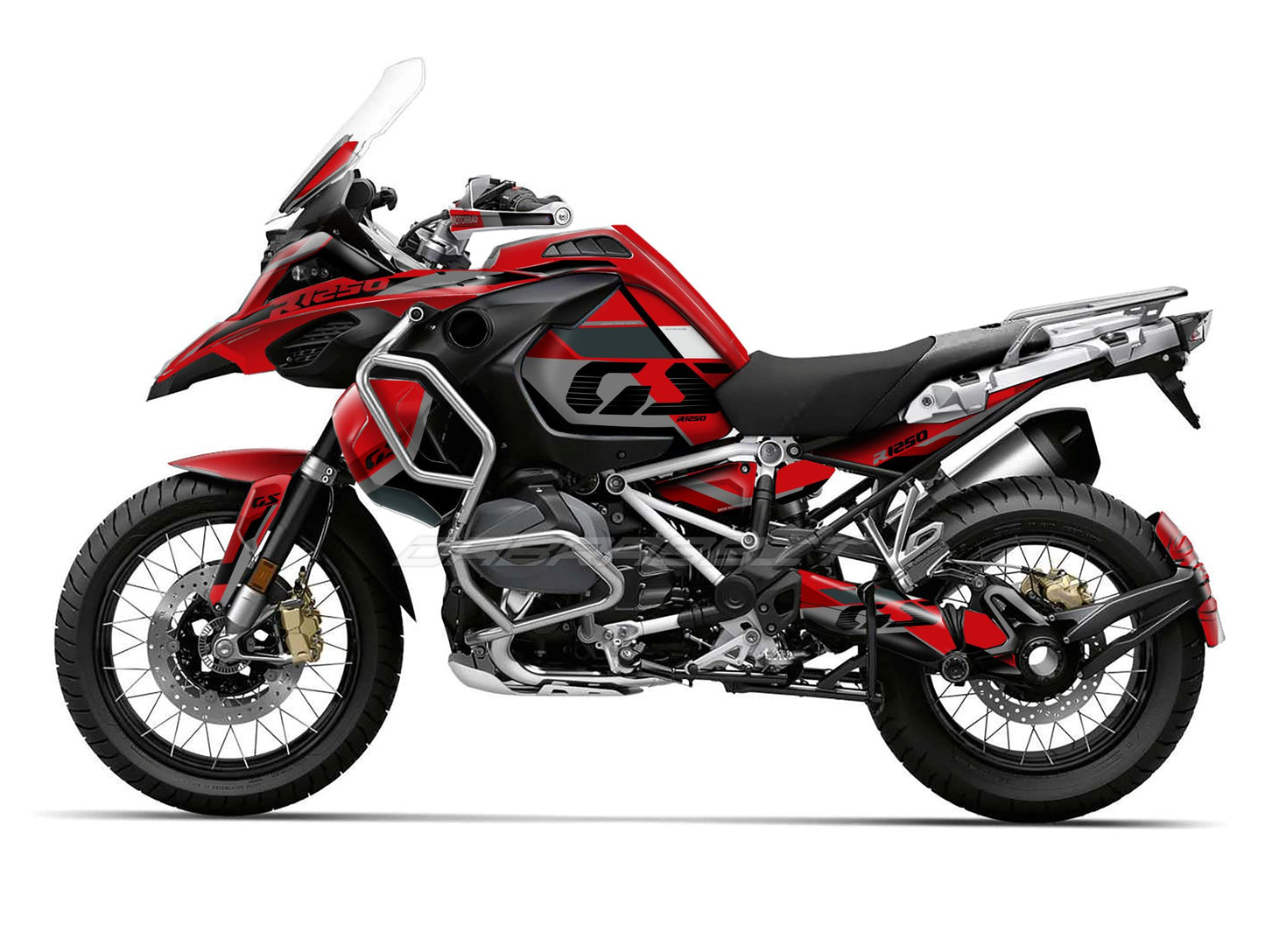 Kit Grafiche Adesivi Carene - BMW R1200/R1250GS ADV - Adventure (2014~2025) - (RLY-R)