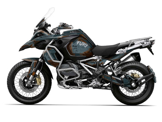Kit Grafiche Adesivi Carene - BMW R1200/R1250GS ADV - Adventure (2014~2025) - (TNK-RST)
