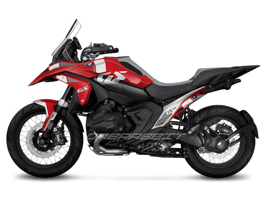 Kit Grafiche Adesivi Carene - BMW R1300GS (2024~) Trophy - (TRP-R)