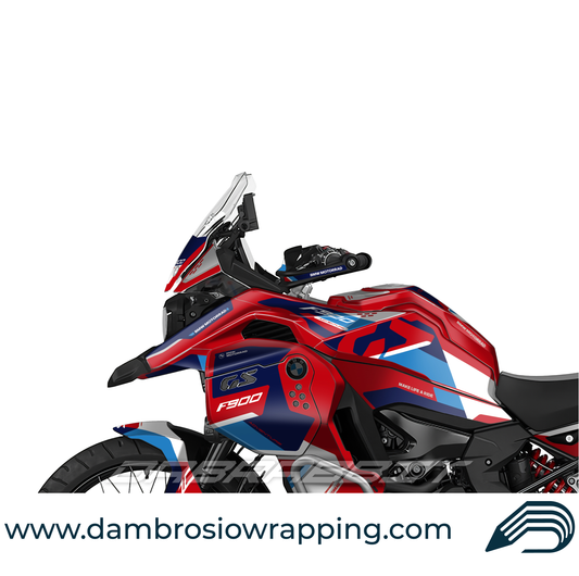 Kit Grafiche Adesivi Carene - BMW F900/850GS ADV (2024~) - (OGG-R)