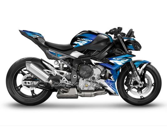 Kit Grafiche Adesivi Carene - BMW S1000R (2021-2024) - (SCRC-BLB)