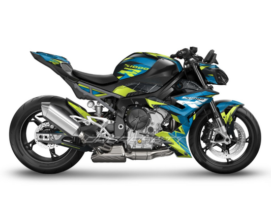 Kit Grafiche Adesivi Carene - BMW S1000R (2021-2024) - (SCRC-LBY)