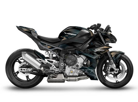Kit Grafiche Adesivi Carene - BMW S1000R (2021-2024) - (SCRC-MTL)