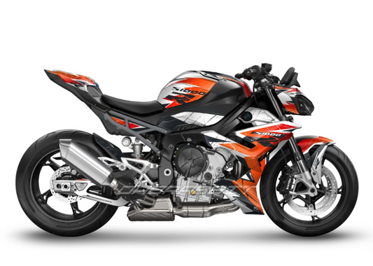 Kit Grafiche Adesivi Carene - BMW S1000R (2021-2024) - (SCRC-ROW)