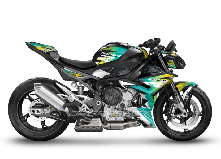 Kit Grafiche Adesivi Carene - BMW S1000R (2021-2024) - (SCRC-YMG)