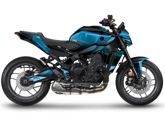 Kit Grafiche Adesivi Carene - Yamaha MT-09 / FZ-09 (2025) - (MGR-SK)
