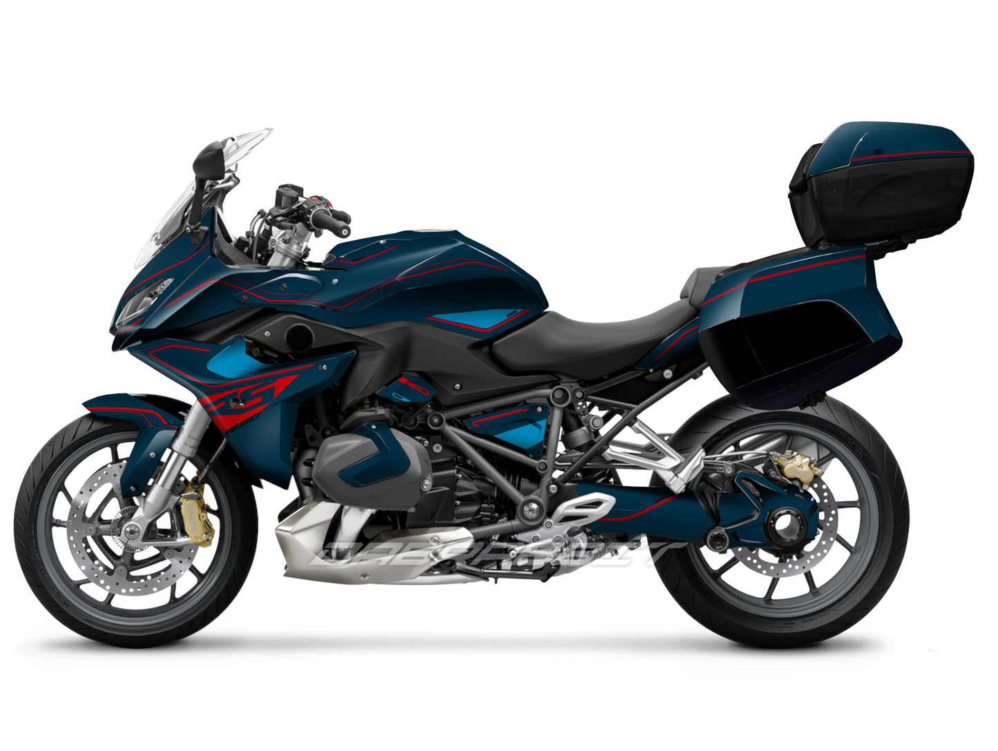 Kit Grafiche Adesivi Carene - BMW R1200/R1250RS (2019~) - (SMP-N)