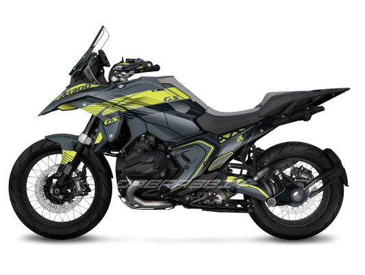 Kit Grafiche Adesivi Carene - BMW R1300GS (2024~) - (SSL-GY)