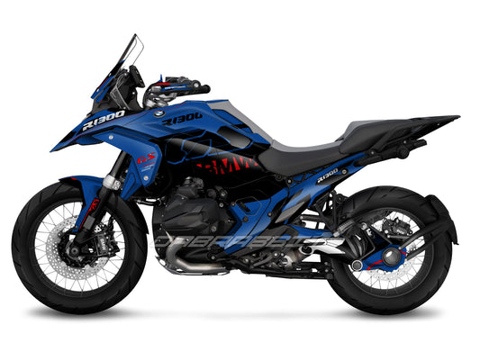 Kit Grafiche Adesivi Carene - BMW R1300GS (2024~) - (TH-BL)