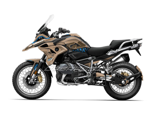 Kit Grafiche Adesivi Carene - BMW R1200/R1250GS (2017~2025) - (TH-D)