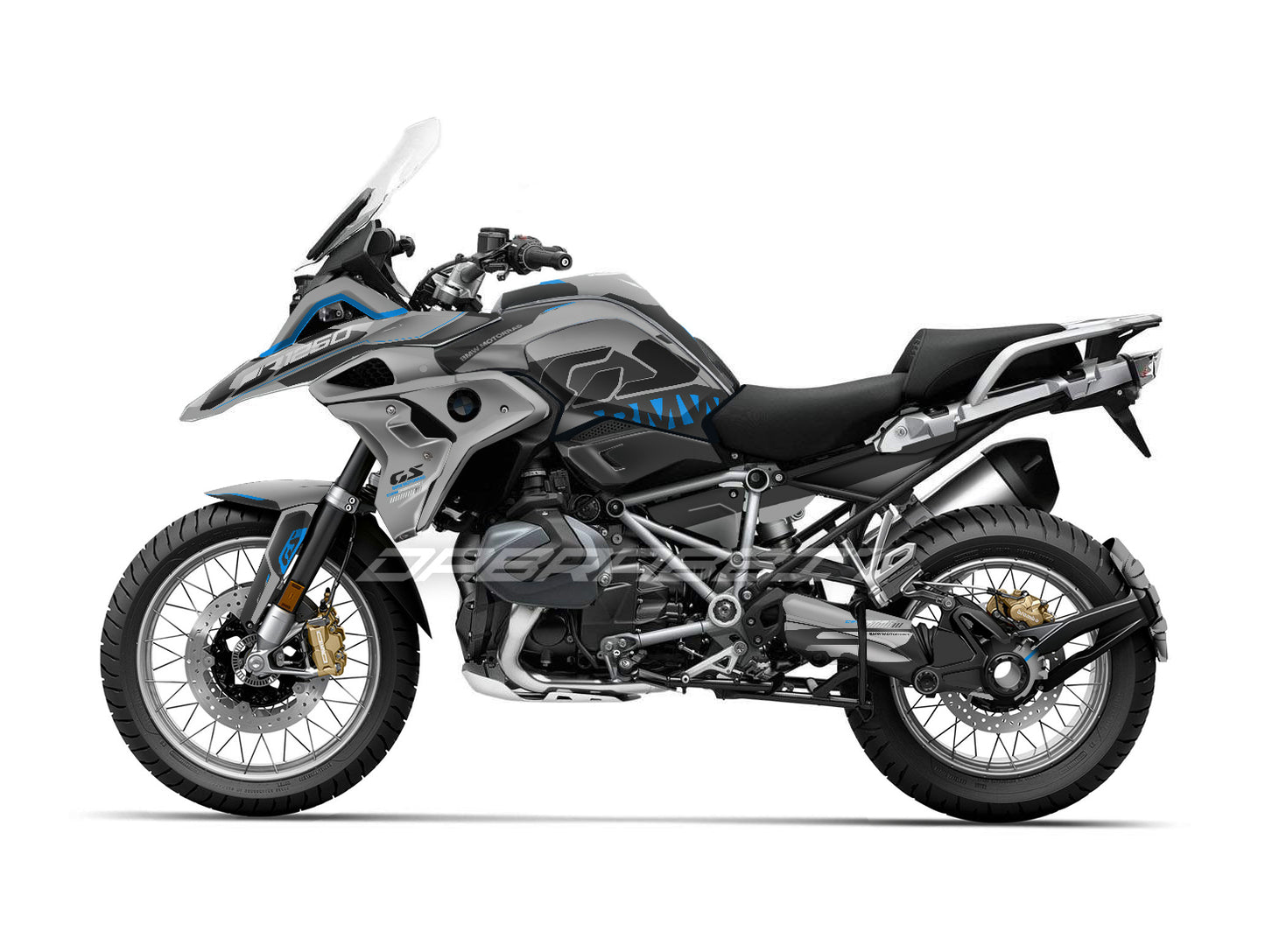 Kit Grafiche Adesivi Carene - BMW R1200/R1250GS (2017~2025) - (TH-G)