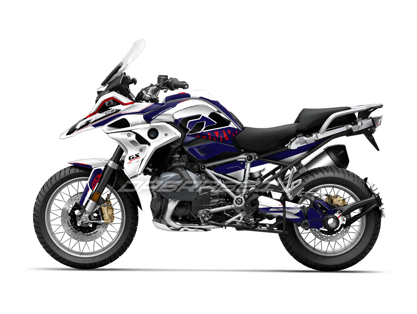 Fairing Graphics Kit - BMW R1200/R1250GS (2017~2025) - (TH-WB ...