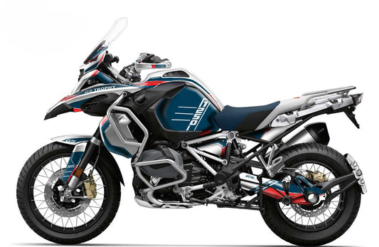 Kit Grafiche Adesivi Carene - BMW R1200/R1250GS ADV - Adventure (2014~2025) - (TRP-WN)