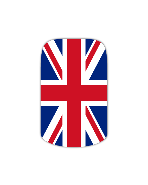 Mini Cooper Roof Sticker Kit - England Flag