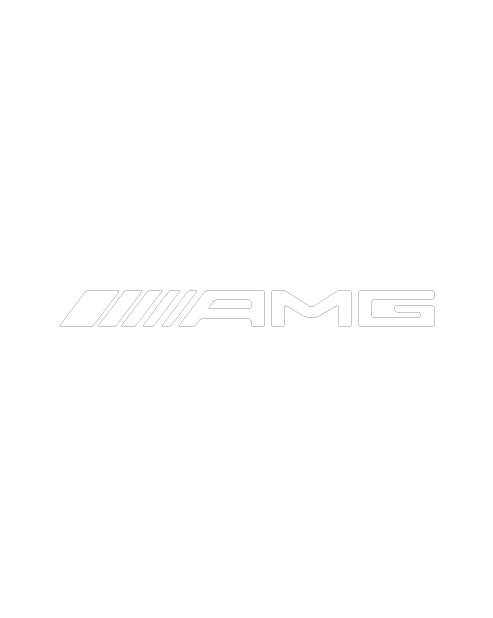 AMG Mercedes Benz Logo Sticker