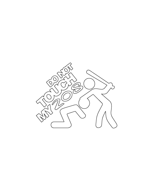 "Don't touch my 208" Sticker Kit for Peugeot 208