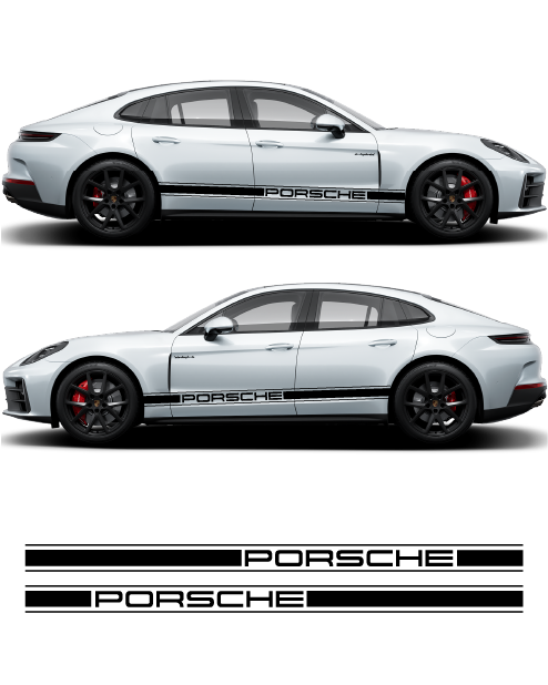 Side strip kit compatible with Porsche Panamera