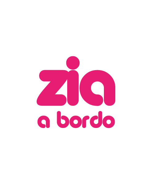Adesivo scritta "Zia a bordo"