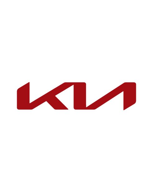 Autocollant Logo Nouveau « Kia » - Rouge