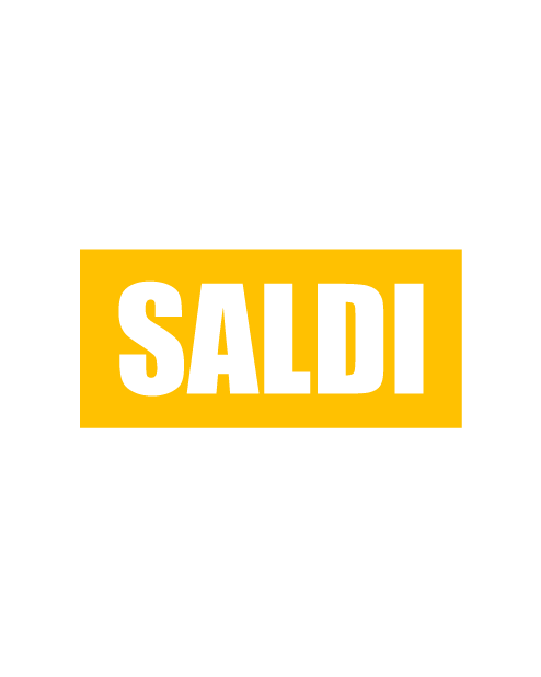 Adesivo "SALDI" con contorno