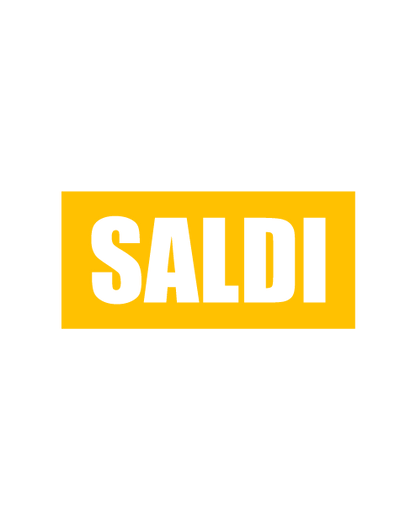 Adesivo "SALDI" con contorno