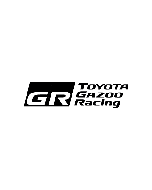 Toyota Gazoo Racing Sticker - Black