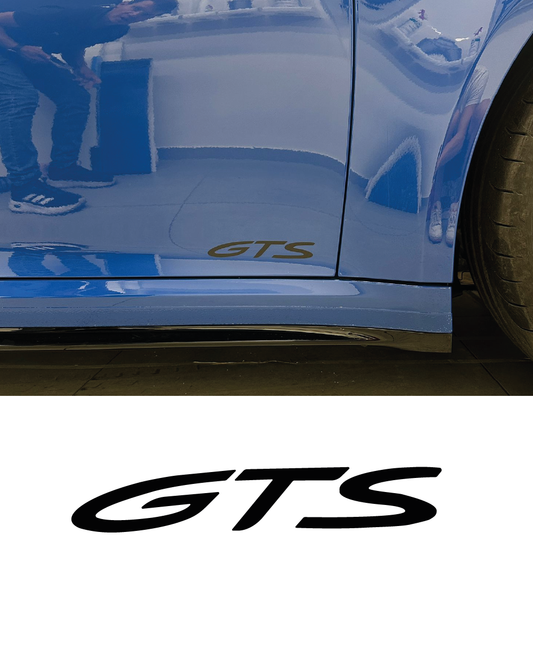 Adesivo Porsche Scritta "GTS"