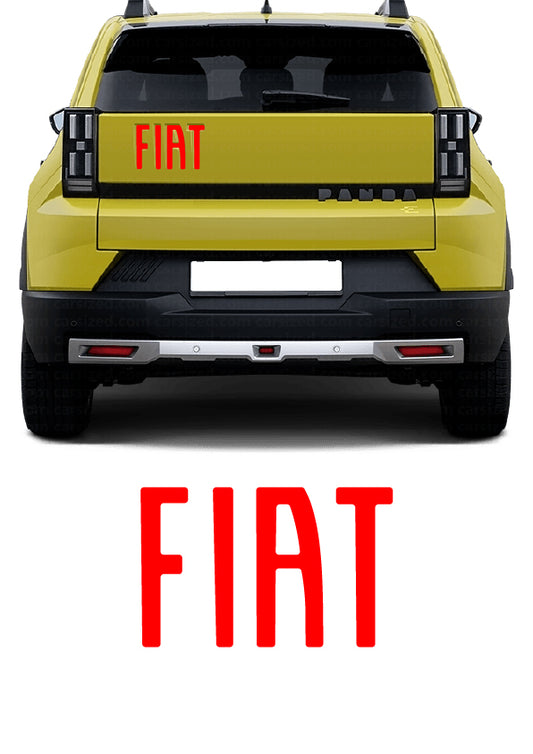 Fiat 500 Roof Sticker Kit - Italian Flag