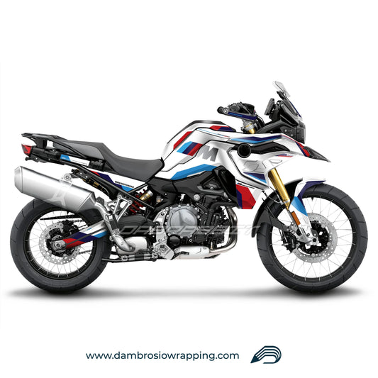 Kit Grafiche Adesivi Carene - BMW F850GS/F750/F800GS (2017~) - (MC-W)
