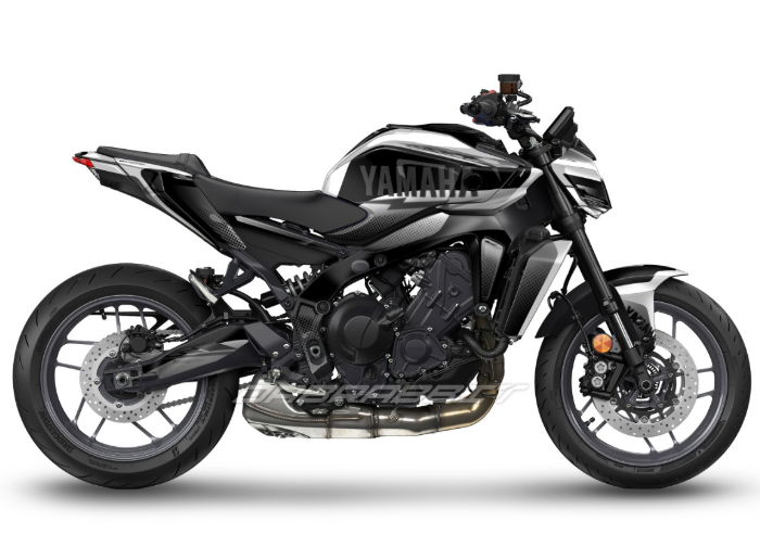 Kit Grafiche Adesivi Carene - Yamaha MT-09 / FZ-09 (2025) - (MWY-W)